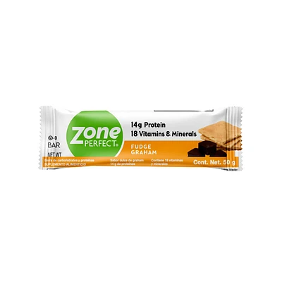 Barra Snack Zone Perfect Fudge Graham 50 Gramos