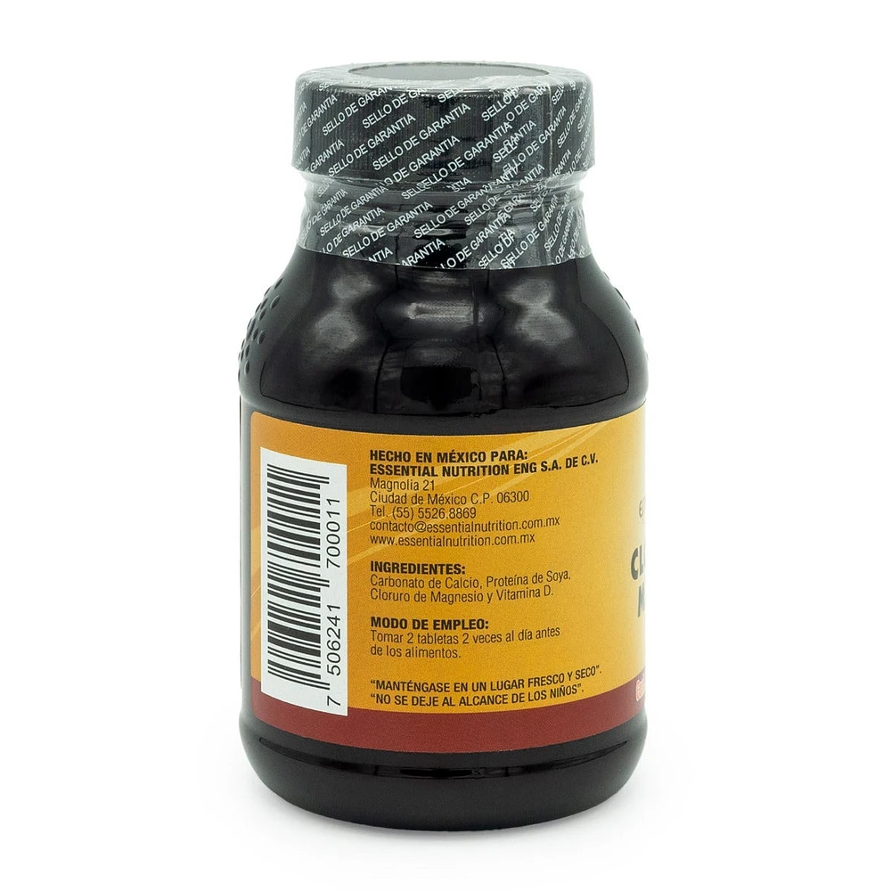 Cloruro de Magnesio 200 mg Essential Nutrition 120 Tabletas