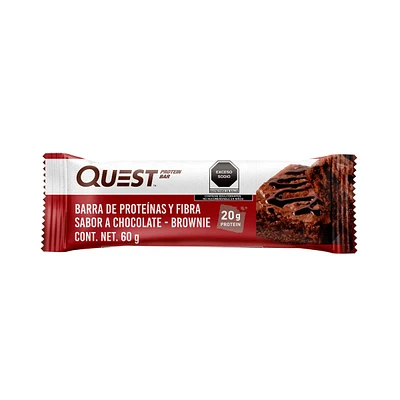 Barra de Proteína Quest Brownie de Chocolate 60 gr