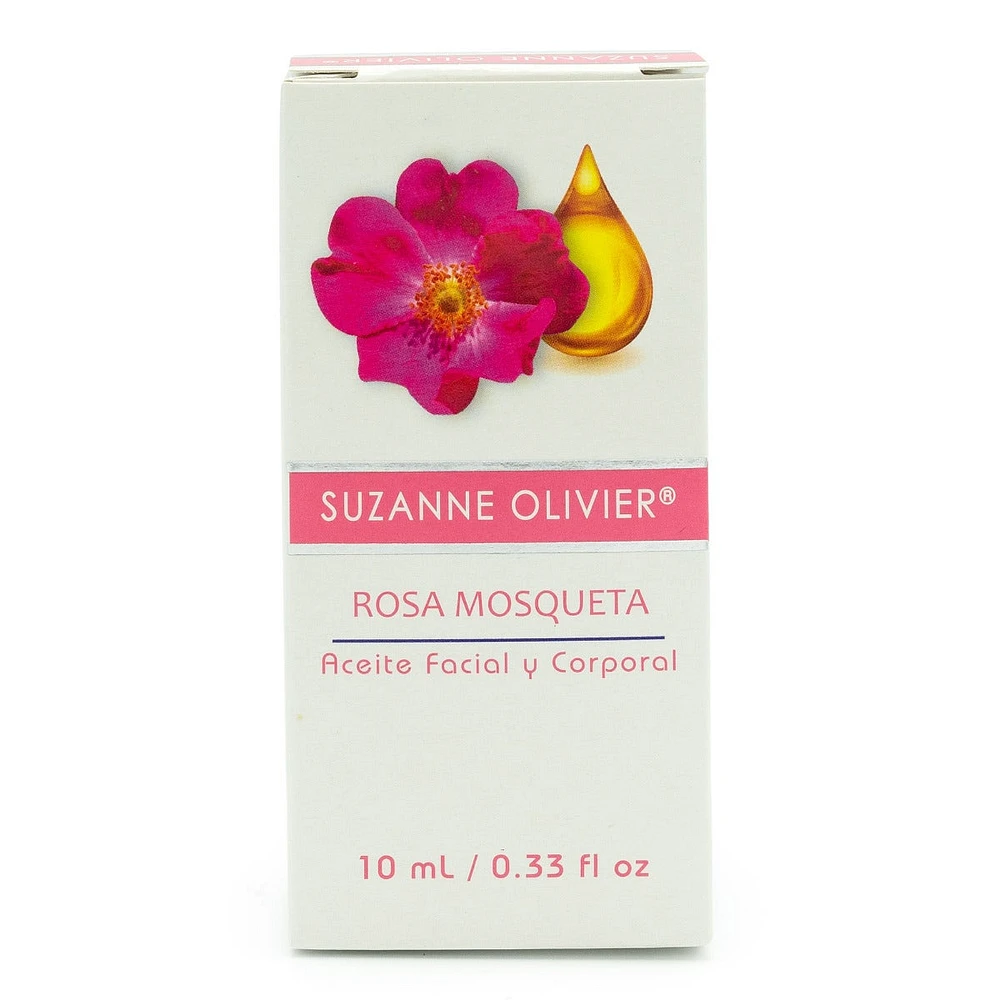 Aceite Facial y Corporal Rosa Mosqueta Suzanne Olivier 10 Mililitros