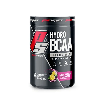 HydroBCAA Aminoácidos ramificados ProSupps Limonada de zarzamora 438 Gramos