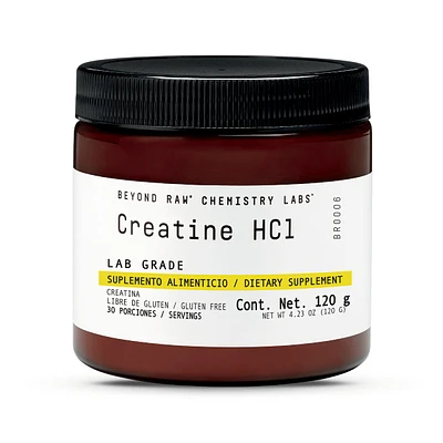 Creatina HCI Beyond Raw Chemistry Labs 120 Gramos