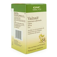 Valnait Valeriana 250 mg Herbal Plus 90 Cápsulas