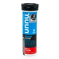 Sport Tabletas Efervescentes con Cafeína Nuun Limonada de cereza 10 Tabletas efervescentes