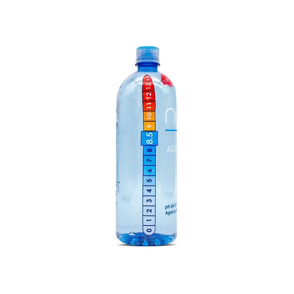 Agua Alcalina pH 8.5+ Nuba 1 Litros