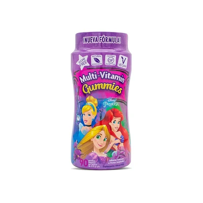 Gomitas Princesas Vitaminas y Minerales para Niños Biodesa Kids Frutas Tropicales 90 Gomitas