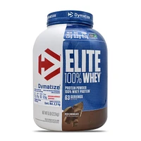 Elite 100% Whey Proteína de suero de leche Dymatize Chocolate 5 Libras