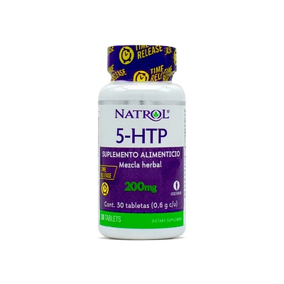 5-HTP 200 mg Natrol 30 Tabletas