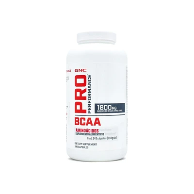 BCAAs Aminoácidos 1800 mg Pro Performance 240 Cápsulas