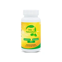 Mezcla con Vitamina C, Vitamina D, Zinc Vita Naturals 60 Cápsulas