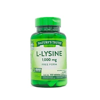 L-Lisina 1000 mg Natures Truth Sin Sabor 100 tabs