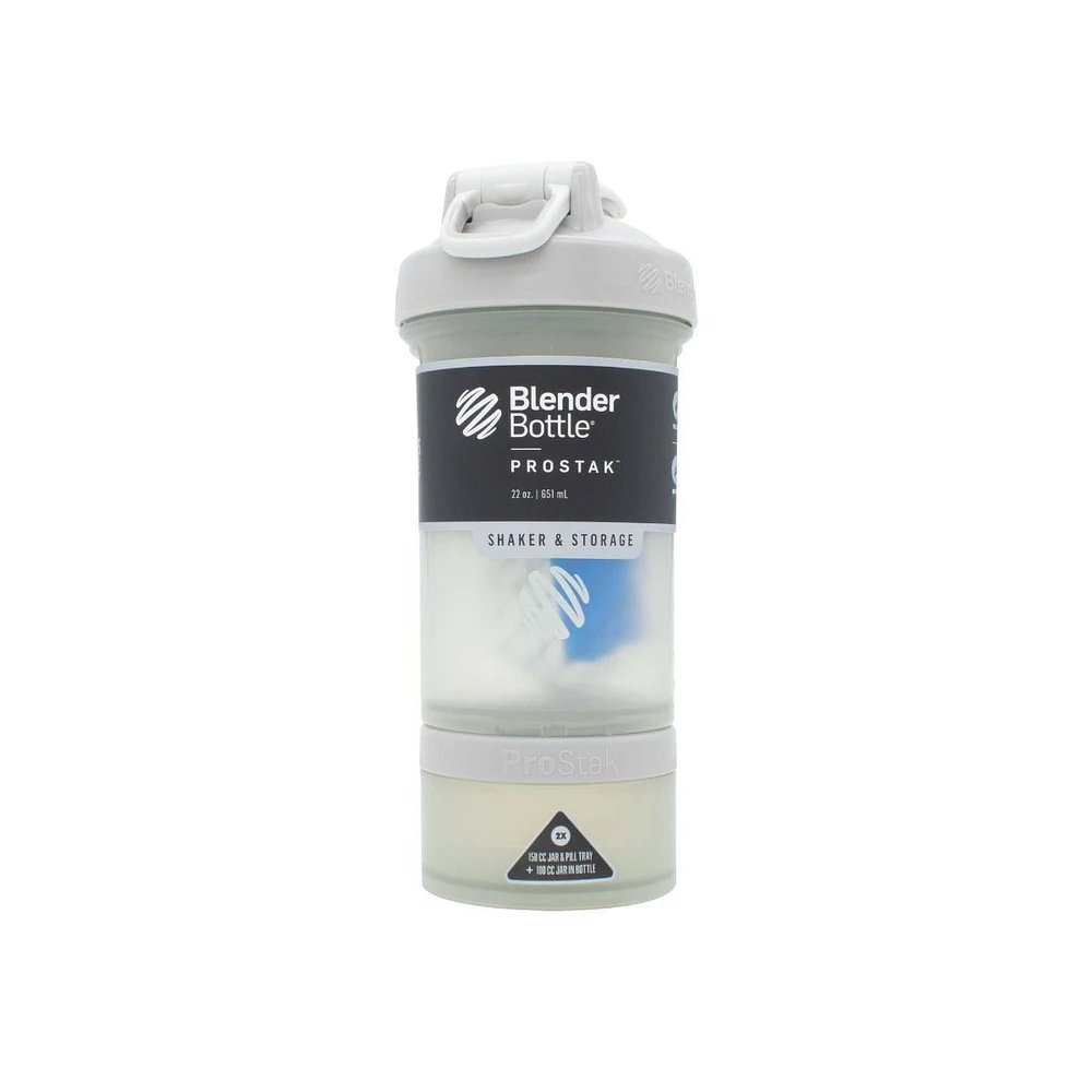 Blender Shaker & Organizador Gris Humo - 22 Oz