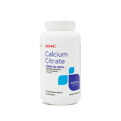 Calcium Citrate 1000 Mg GNC 180 Tabletas