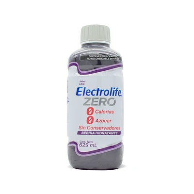 Suero Hidratante Electrolife Uva 625 Mililitros