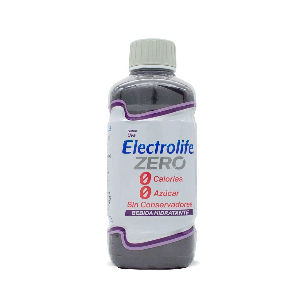 Suero Hidratante Electrolife Uva 625 Mililitros