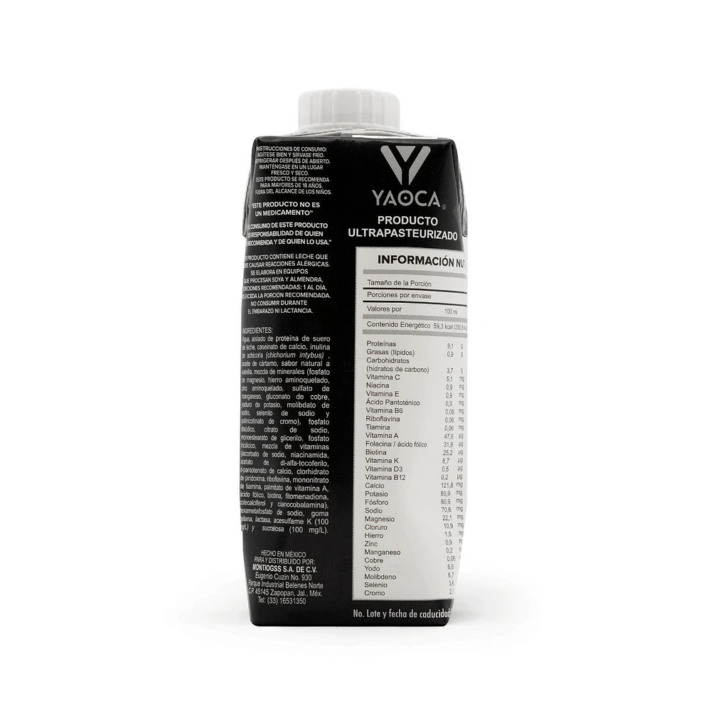 Bebida de Proteína Yaoca Vainilla 330 ml