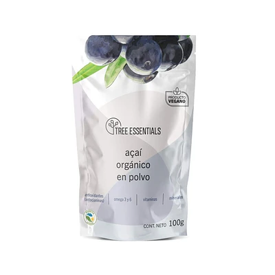 Superfoods Orgánico Tree Essentials Acai 100 gr