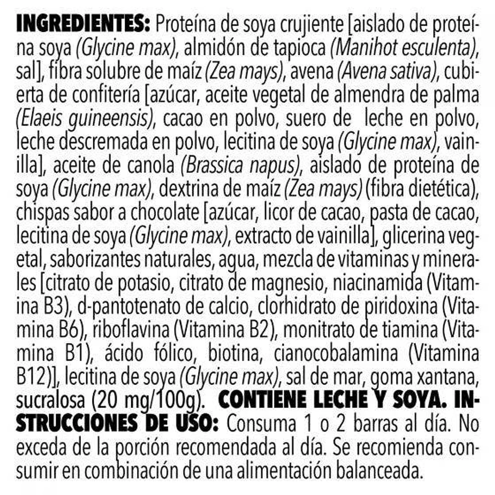 Lean Bar Barra de Proteína Total Lean Chocolate 48 Gramos