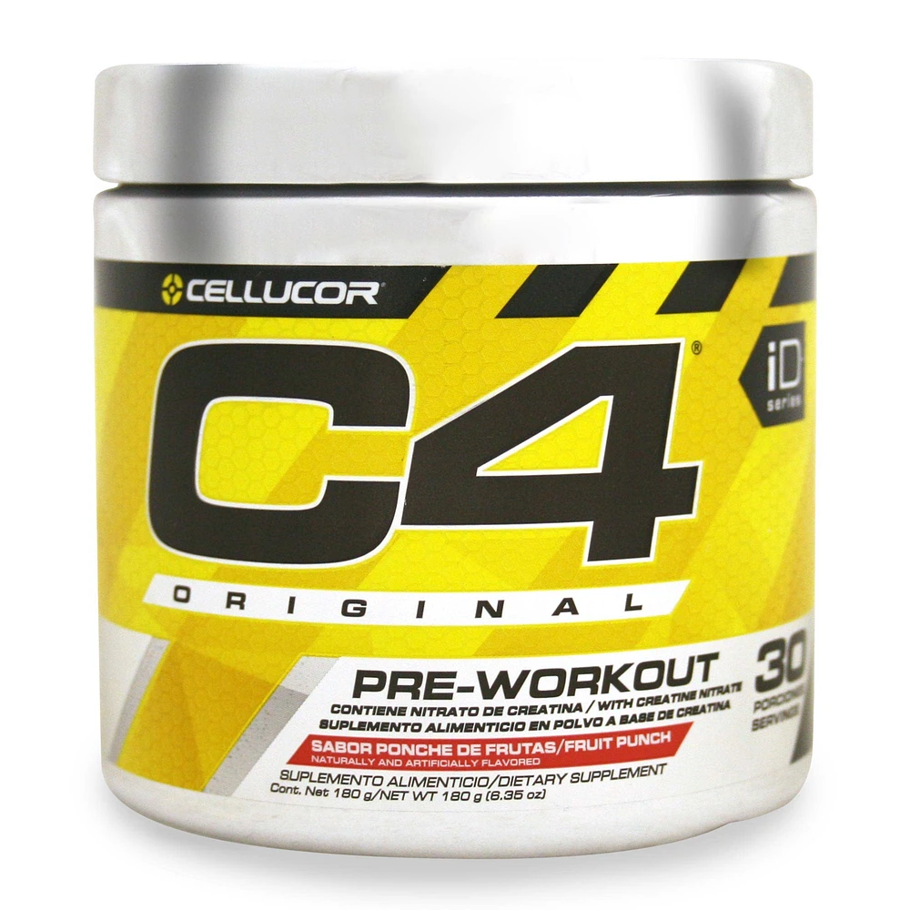 C4 Pre-entrenador Cellucor Ponche de Frutas 180 Gramos