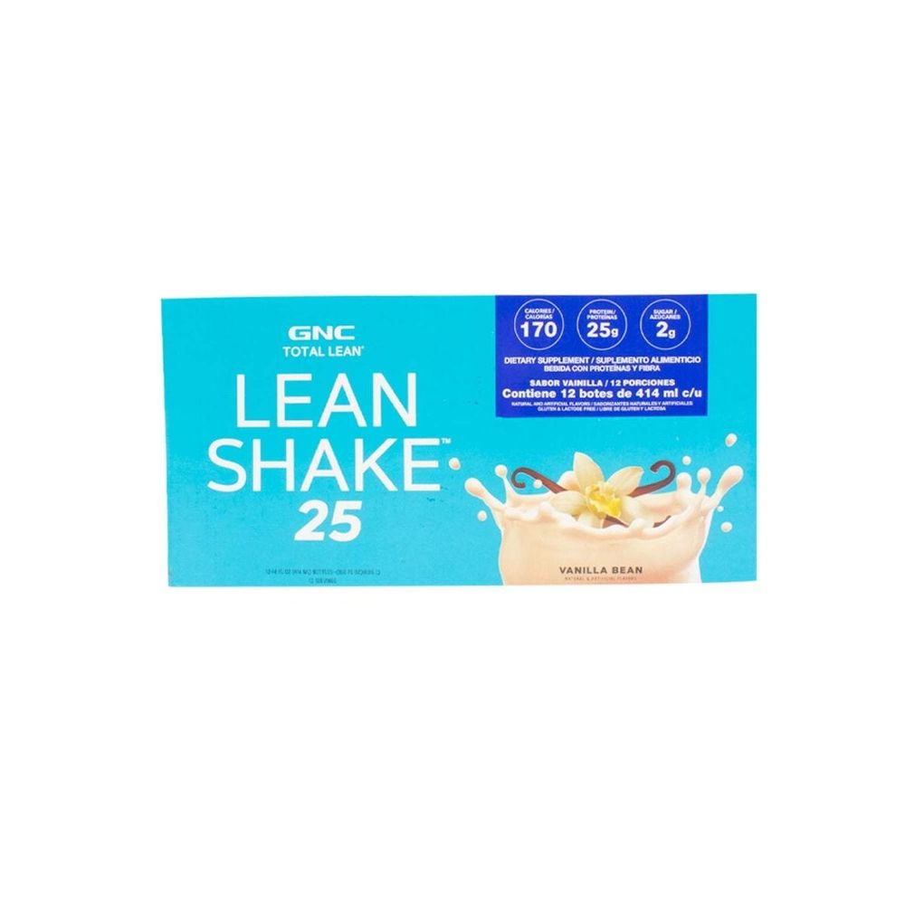 Calories in Lean Shake, Vanilla Bean from GNC