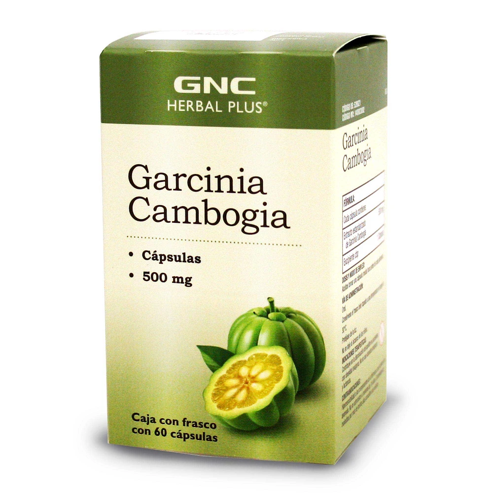 Garcinia Cambogia 500 mg Herbal Plus 60 Cápsulas