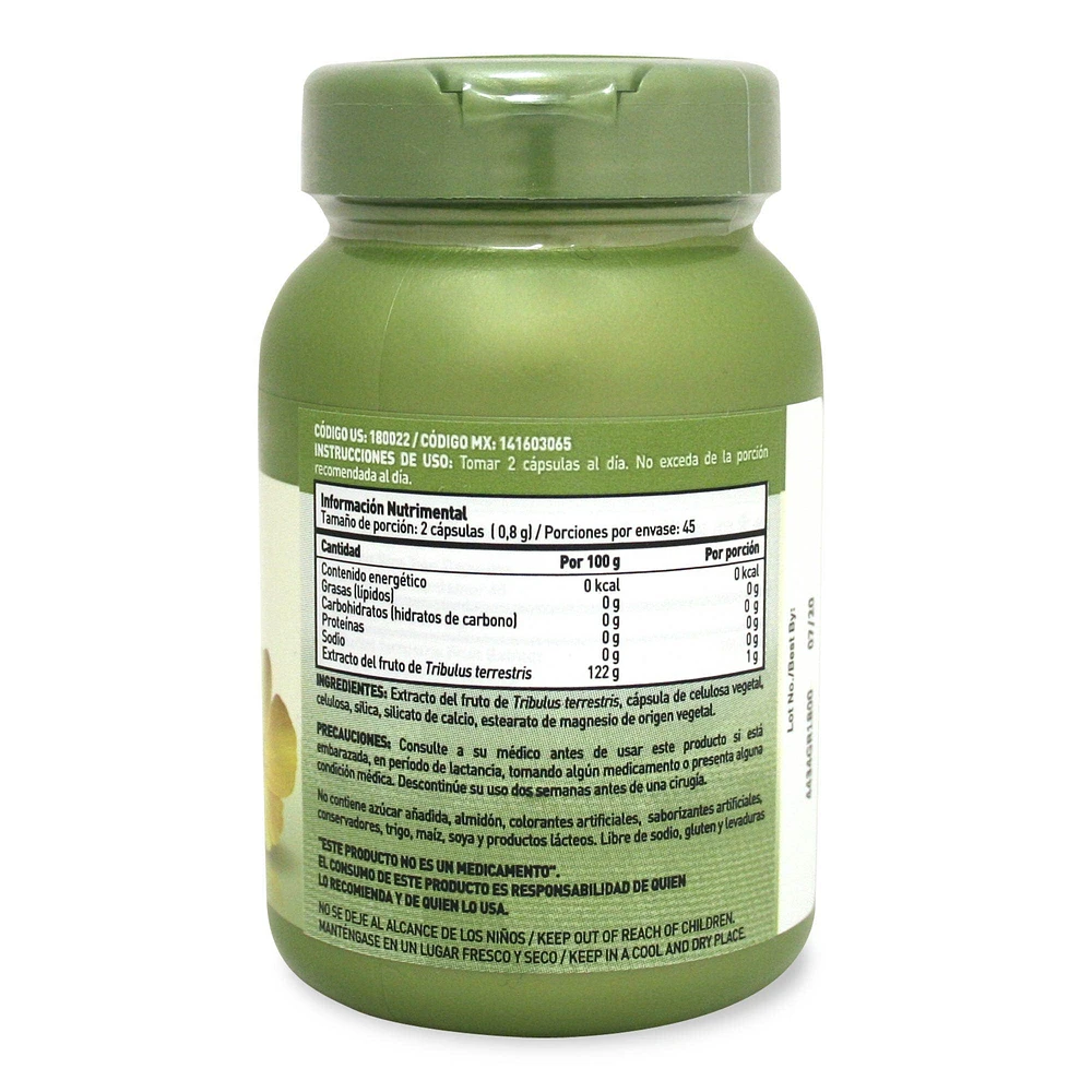 Tribulus 1000 mg Herbal Plus 90 Cápsulas