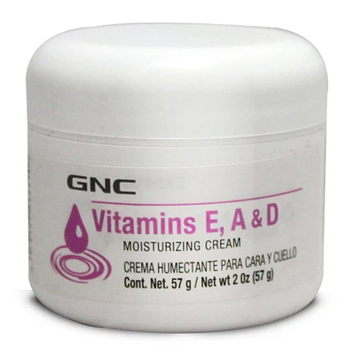 Crema Humectante con Vitaminas E, A & D GNC 57 Gramos