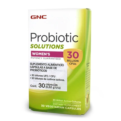 Probióticos para Mujeres 30 Billones GNC 30 Cápsulas