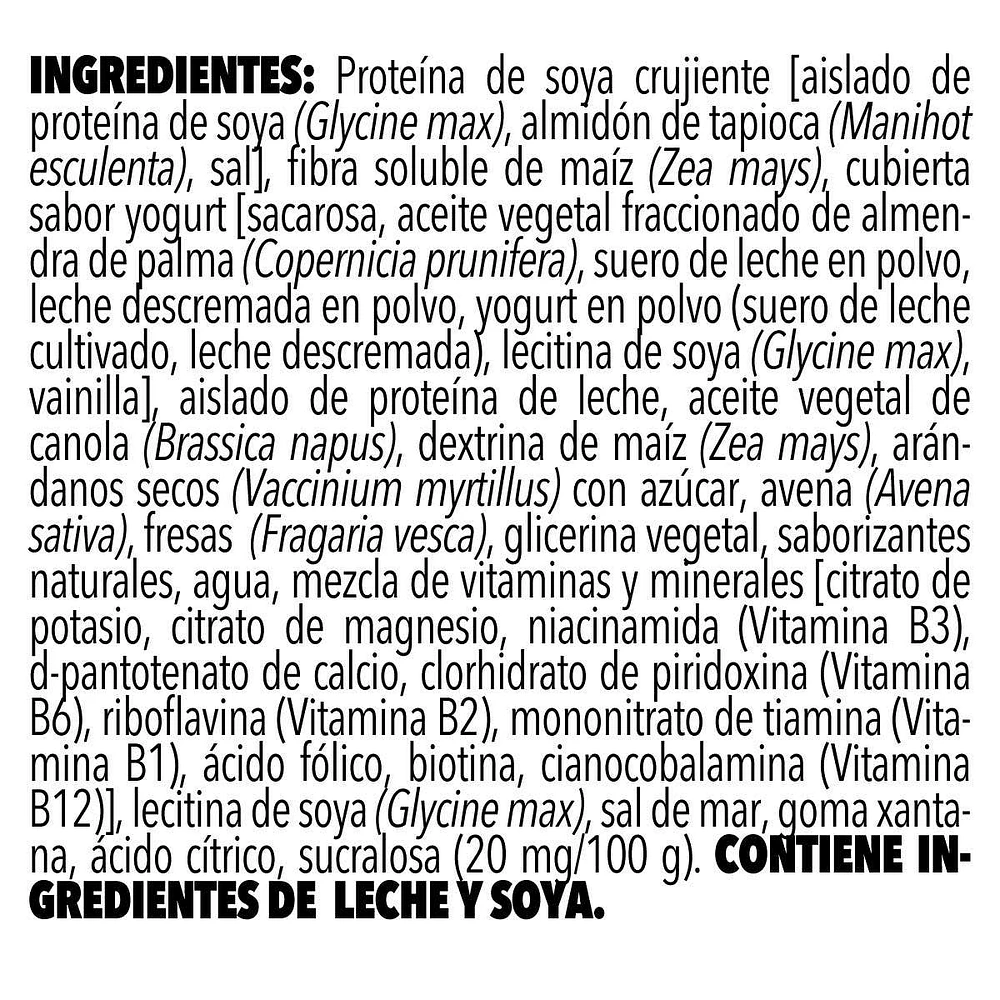 Lean Bar Barra de Proteína GNC Total Lean Fresa 5 Paquetes