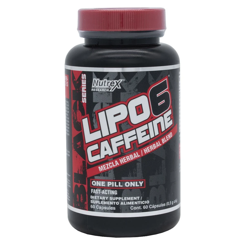 Lipo 6 Cafeína Nutrex Research 60 Cápsulas