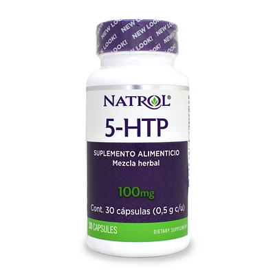 5 HTP 100 mg Natrol 30 Cápsulas