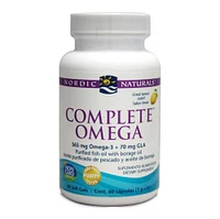 Complete Omega 3-6-9 con aceite de borraja Nordic Naturals Limón 60 Cápsulas