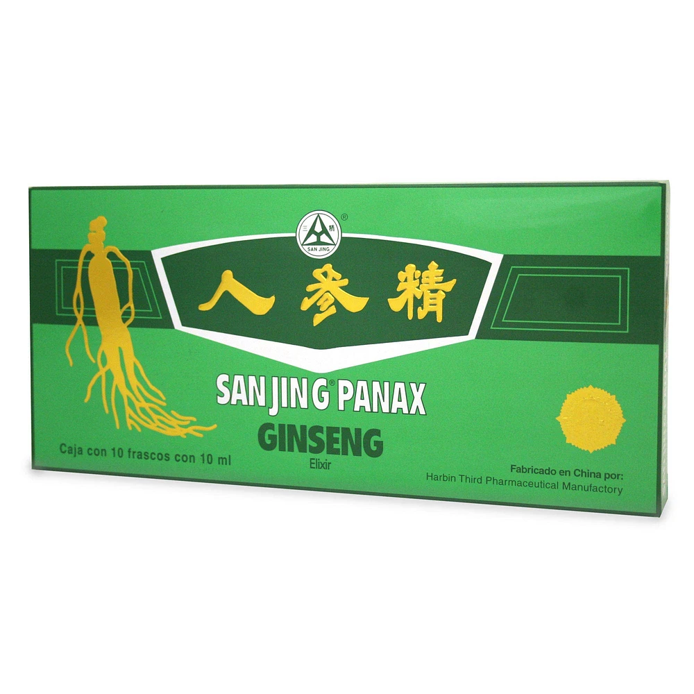 Panax Ginseng Elixir Ginseng 10 Mililitros