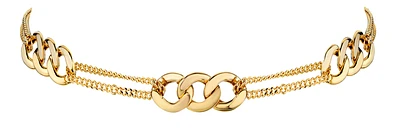 Two Link Station Bracelet, 10kt Yellow Gold.....................NOW