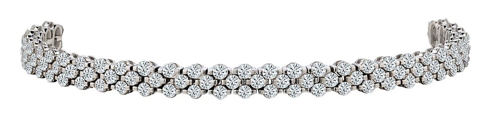 5.00 Carat of Diamonds Bracelet, 10kt White Gold.....................NOW