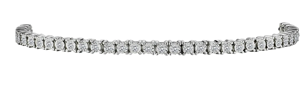 Carat of Lab Grown Diamonds "Miracle" Tennis Bracelet