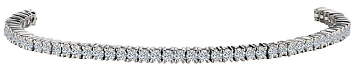 3.00 Carat of Lab Grown Diamonds Tennis Bracelet, Silver.....................NOW