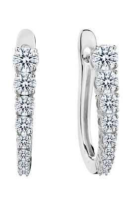 .75 Carat of Lab Grown Diamond Earrings, 10kt White Gold.....................NOW