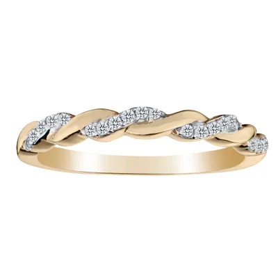 15 Carat "Love Weaves" Diamond Band Ring