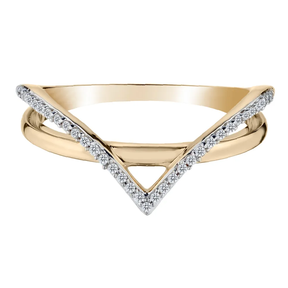 .11 Carat of Diamonds "Venus" Ring, 10kt Yellow Gold.....................NOW