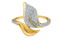 .50 Carat of Diamonds "Leaf" Ring, 10kt Yellow Gold.....................NOW