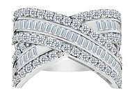 2.00 Carat of Diamonds Ring, 10kt White Gold.....................NOW