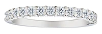 .50 Carat of Diamonds Band, 10kt White Gold.....................NOW