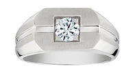 .52 Carat of Lab Grown Diamond Men's Ring, 10kt White Gold.....................NOW