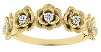 .20 Carat of Lab Grown Diamonds "Rose" Ring, 10kt Yellow Gold.....................NOW