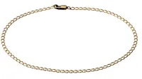 10kt Yellow Gold 10" Adjustable Anklet.....................NOW