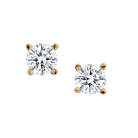 50 Carat of Diamonds Screwback Stud Earrings