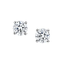 75 Carat of Diamonds Screwback Stud Earrings