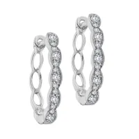 20 Carat of Diamonds Earrings