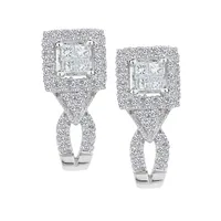 .40 Carat of Diamonds Earrings, 14kt White Gold.…...................NOW